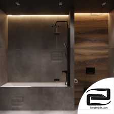 Bathroom Italon 3d scene interior