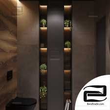 Bathroom Italon 3d scene interior