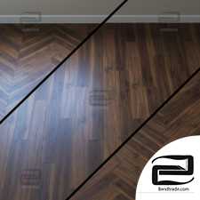 Laminate Parquet Floor haro 90 90 walnut Romano