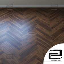 Laminate Parquet Floor haro 90 90 walnut Romano