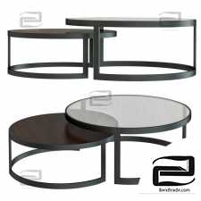 Basse gigogne verre tables