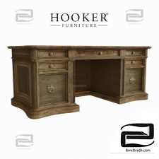 Hooker Furniture St. Tables Hedwig Executive Desk