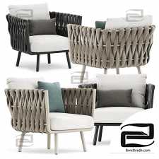 Tosca club chairs by Tribu