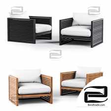 Harbour Outdoor Louver Chairs