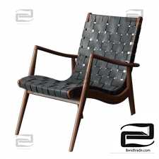 WLC 22 Woven Leather Chairs