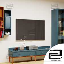 TV cabinet + Mirror