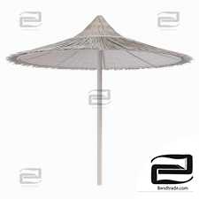 bamboo beach umbrella