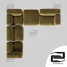 Tacchini Le Mura sofa sofa