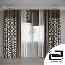 A set of curtains 