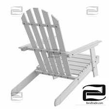 Zeda Adirondack style chair made of acacia