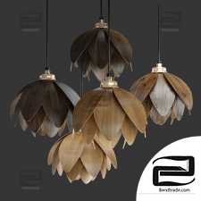 The Lotus bud pendant light