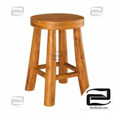 Zara Home Teak Stool