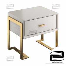 Light luxury bedside table