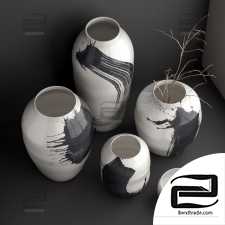 Tom Kemp's vases set