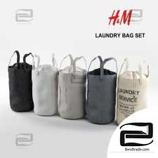 Bathroom Decor H&M Laundry Basket