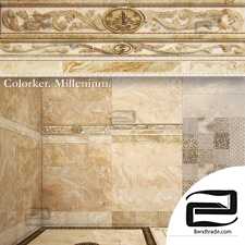 Bathroom decor Ceramic tile Colorker Millennium