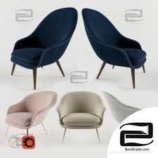 Gubi Bat Chairs