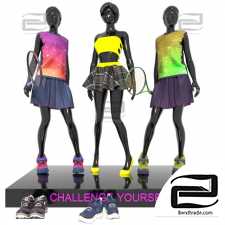 Female mannequin_Challenge yourself