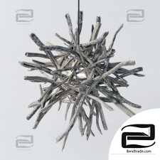 Branch decor lamp n1 / Chandeliers made of branches