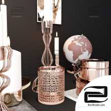 candle deco set