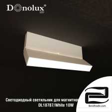 DL18787_White 10W lamp for magnetic busbar