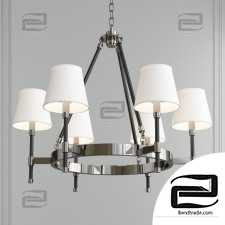 Erindale Natural Brass 8 Light Chandelier by Elk Lighting