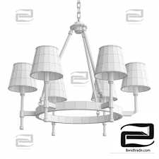 Erindale Natural Brass 8 Light Chandelier by Elk Lighting