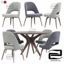 Table and chair Modern 647