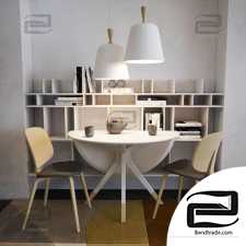 Table and chair BoConcept Billund