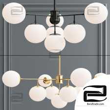 CUICANH Classic Sputnik Chandelier Lighting