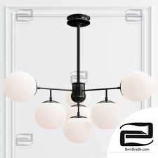 CUICANH Classic Sputnik Chandelier Lighting