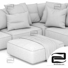  flexform eddy sofa