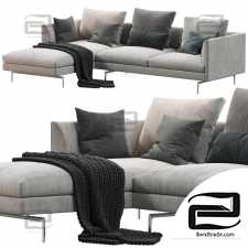 1333 Flamingo Zanotta Sofa