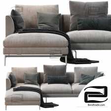 1333 Flamingo Zanotta Sofa