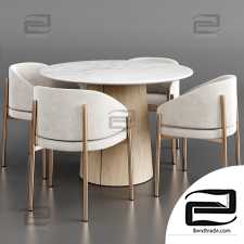 Table and chair 6860