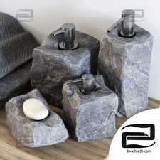 Batroom decor stone soap n2 / Bathroom bathroom decor