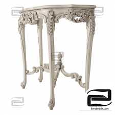 French bedroom Provencal Marie Antoinette White Console Table