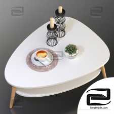 Jimi La Redoute Coffee Table + Decorative Set