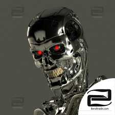 Terminator T-800 Endoskeleton Rekvizit