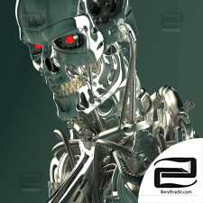 Terminator T-800 Endoskeleton Rekvizit