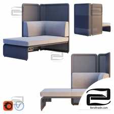 Coalesse - Lagunitas Lounge System Corner Sofa