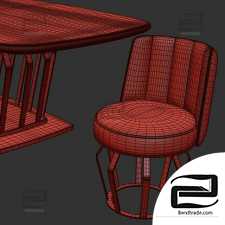 Fertini Casa Luxury Signature Dining Set