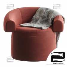 Ruff Armchair by Moroso