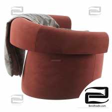 Ruff Armchair by Moroso