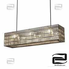 Adeline Crystal Rectangular Chandelier