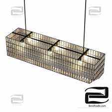 Adeline Crystal Rectangular Chandelier