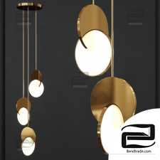 Lee Broom ECLIPSE CHANDELIER POLISHED GOLD