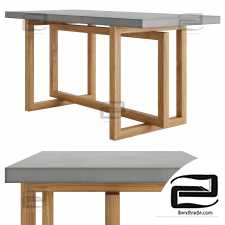 Rustic 63 Dining Table by Homary