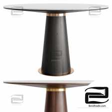 Mid Century 48 Round Dining Table by Homary