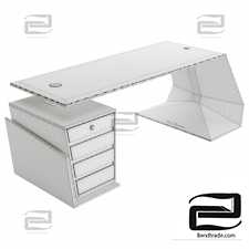 GT-GOLD Executive Desk by Tonino Lamborghini